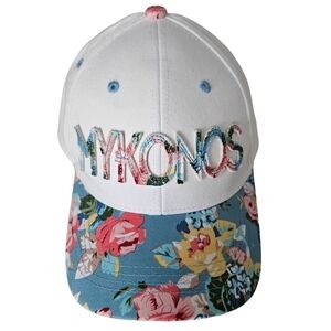 Mykonos Floral Hat